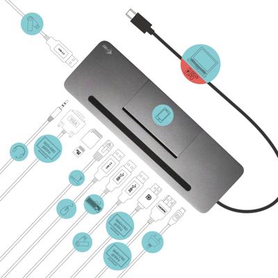 Hub USB i-Tec C31FLATDOCKPDPRO - thumbnail