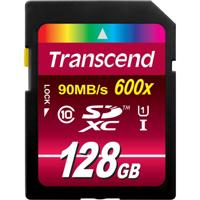 Transcend Ultimate SDXC-kaart Industrial 128 GB Class 10, UHS-I - thumbnail