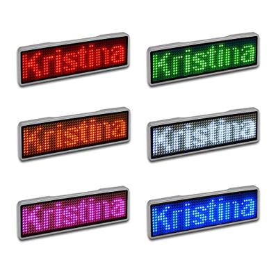Shenzhen LeSun LED-naamplaatje Rood 44 x 11 Pixel (b x h x d) 93 x 30 x 6 mm 125906