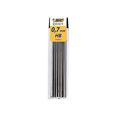 Bic criterium potloodstiften, 0,7 mm, HB, etui van 12 stuks