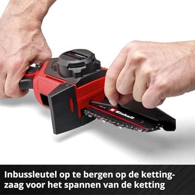 Einhell GE-PS 18/15 Li BL-Solo Power X-Change Accu-kettingzaag Accu Lengte mes 158 mm Zonder accu, Zonder lader