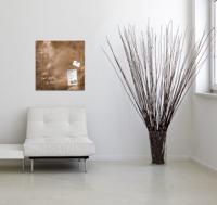 Sigel SI-GL263 Glasmagneetbord Artverum 480x480x15mm Brons - thumbnail