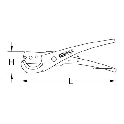KS Tools 2222051 Slangsnijder - thumbnail