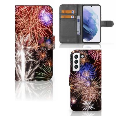 Samsung Galaxy S22 | Wallet Case | met Pasjes | Vuurwerk