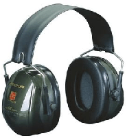 Gehoorbeschermer 31 dB 3M Peltor Optime II H520A donkergroen - thumbnail