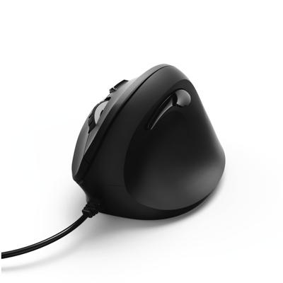 Hama Ergonomische muis USB Optisch Zwart 6 Toetsen 1000 dpi, 1400 dpi, 1800 dpi Ergonomisch Hama Ergonomische muis USB Optisch Zwart 6 Toetsen 1000 dpi, 1400 dpi, 1800 dpi Ergonomisch