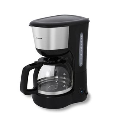 Koffiezetapparaat inventum 1.25liter zwart met rvs