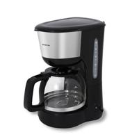 Koffiezetapparaat inventum 1.25liter zwart met rvs - thumbnail
