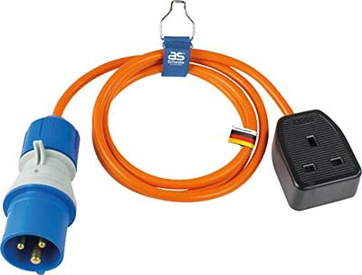AS Schwabe 660488 Stroom Adapterkabel 16 A Oranje 1.5 m H05VV-F 3G 1,5 mm² AS Schwabe 660488 Stroom Adapterkabel 16 A Oranje 1.5 m H05VV-F 3G 1,5 mm²