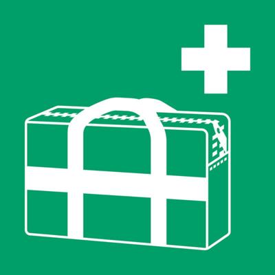 Pictogram djois ehbo koffer 200x200mm gn Pictogram djois ehbo koffer 200x200mm gn