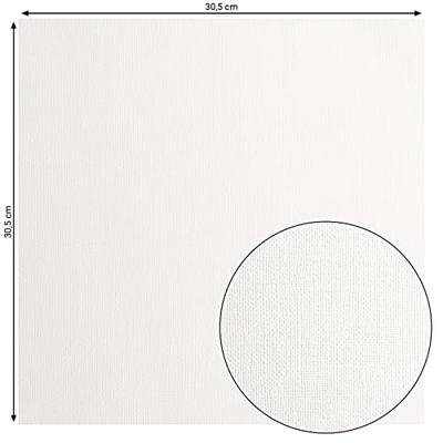 Florence • cardstock papier 216g textuur 30,5x30,5cm off-white 100x