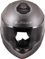 LS2 opklapbare helm "ff908 strobe ii solid" helmet ff908 strob.ii solid xxl titanium matt - thumbnail