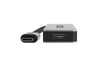 Sitecom CN-385 interface hub USB 3.2 Gen 1 (3.1 Gen 1) Type-C 5000 Mbit/s Aluminium, Zwart - thumbnail
