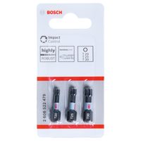 Bosch Accessoires Impact Control T20/25/30 25mm | 3 stuks - 2608522479 - thumbnail