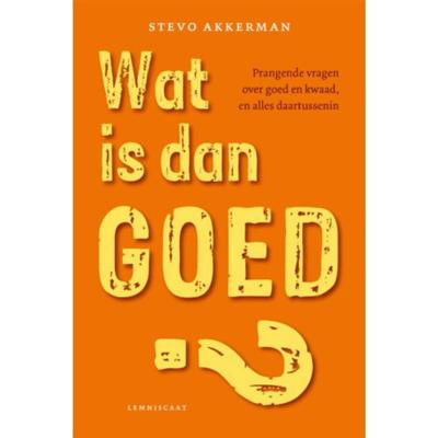 Wat is dan goed? (Paperback) Wat is dan goed? (Paperback)