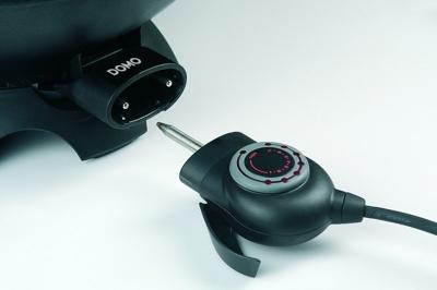Wokpan DOMO DO-8708W 2000 W 5 L Zwart