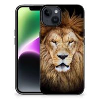 iPhone 15 Dierenprint Telefoonhoesje Leeuw - thumbnail