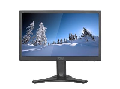 HANNspree HP205DJB 49,53 cm (19,5 inch) WSXGA 250cd VGA DVI luidspreker VESA in hoogte verstelbaar kantelbaar draaibaar