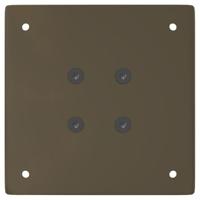 Salontafelpoten 4 st 30 cm staal naturel - thumbnail