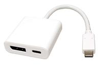 ROLINE Display Adapter USB Type C - DisplayPort v1.2 + PD - thumbnail