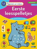 Oefenboek met stickers - Eerste leesspelletjes (5-6 j.) - thumbnail
