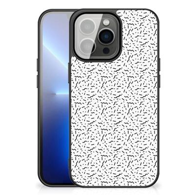 iPhone 13 Pro Max Back Case Stripes Dots iPhone 13 Pro Max Back Case Stripes Dots