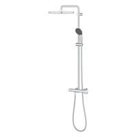 Grohe QuickFix Vitalio Start 250 Cube regendoucheset met 3 straalsoorten Ø25cm chroom - thumbnail