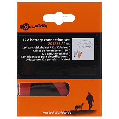 Gallagher 12V Accu kabelset voor 9V/12V apparaten (1) - 201283 201283