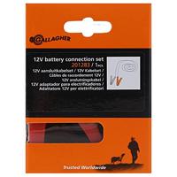 Gallagher 12V Accu kabelset voor 9V/12V apparaten (1) - 201283 201283 - thumbnail
