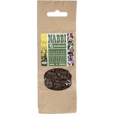 Creativ Company Nabbi biobeads 5x5mm bruin - 1000st.