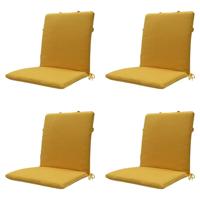 Stapelstoelkussen goud eco nature buitenafwerking 97x49 (4 stuks) Madison - Madison - thumbnail