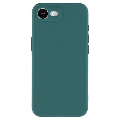 Lunso iPhone 16e hoesje - Flexibel siliconen Backcover - Army Groen Lunso iPhone 16e hoesje - Flexibel siliconen Backcover - Army Groen