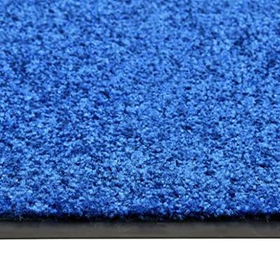 Deurmat wasbaar 60x180 cm blauw - thumbnail