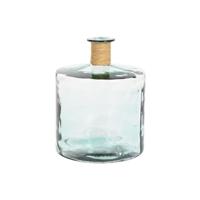 Vaas Home ESPRIT Transparant Russen Gerecycled glas Natuurlijk 35 x 35 x 45 cm - thumbnail