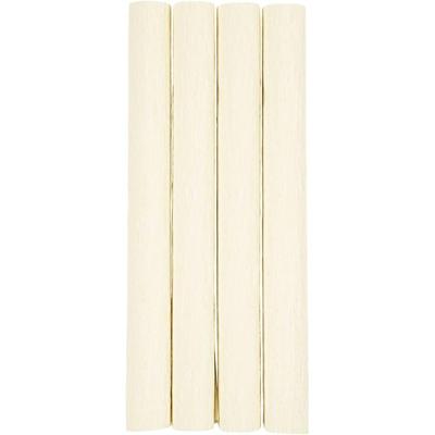 Creativ Company Crêpepapier, vel 25x60 cm, crêpe-verhouding: 180%, 105 gr, off white, 4 vel/ 1 doos