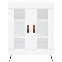 Dressoir 69,5x34x90 cm bewerkt hout wit - thumbnail