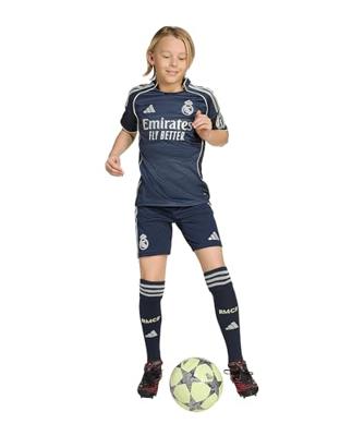 Real Madrid Uit Broekje Junior 2025/2026 - Maat 140 - Kleur: Donkerblauw | Soccerfanshop - thumbnail