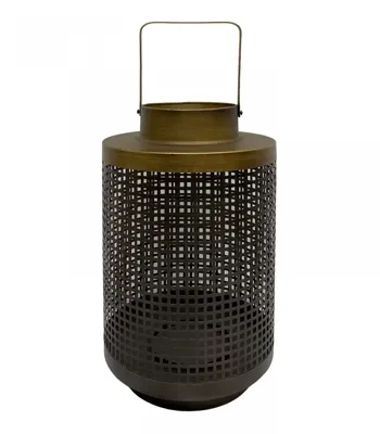 Lantaarn Metaal Brons/Koper 40cm