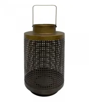 Lantaarn Metaal Brons/Koper 40cm - thumbnail