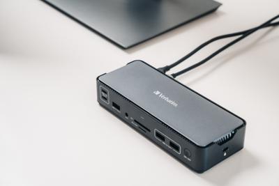 Verbatim CDS-15 USB-C dockingstation Geschikt voor merk (dockingstation): Universeel USB-C Power Delivery, Geïntegreerde kaartlezer