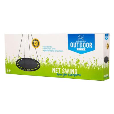 Outdoor Play Schommelmat 100 cm Zwart Outdoor Play Schommelmat 100 cm Zwart