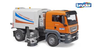 bruder MAN TGS LKW Straatreiniger modelvoertuig bruder MAN TGS LKW Straatreiniger modelvoertuig