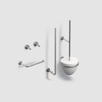 Toiletset Clou Slim InBe Accessoireset RVS Geborsteld Clou - thumbnail