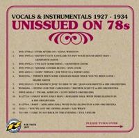 Vocals & Instrumentals 1927 - 1934 - CD (0608917459029) - thumbnail