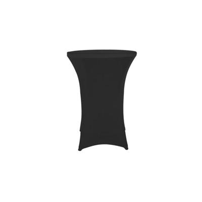 Perel Standing table cover Statafelovertrek Zwart FP201