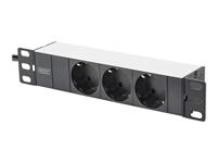 Digitus DN-10-SET-2 10inch-patchkast 9 HE Grijs-wit (RAL 7035) - thumbnail