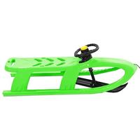 Slee met stuur 102,5x40x23 cm polypropeen groen - thumbnail