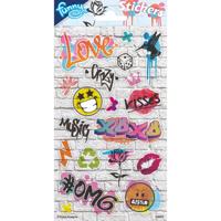 Totum Stickervel graffiti - thumbnail