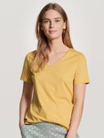 Calida Calida dames pyjamatop kort 14051 sunny yellow - thumbnail