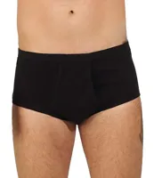 HL-tricot heren slip met gulp, Flatlock - Heren onderbroeken met sluiting - Katoenen ondergoed - thumbnail